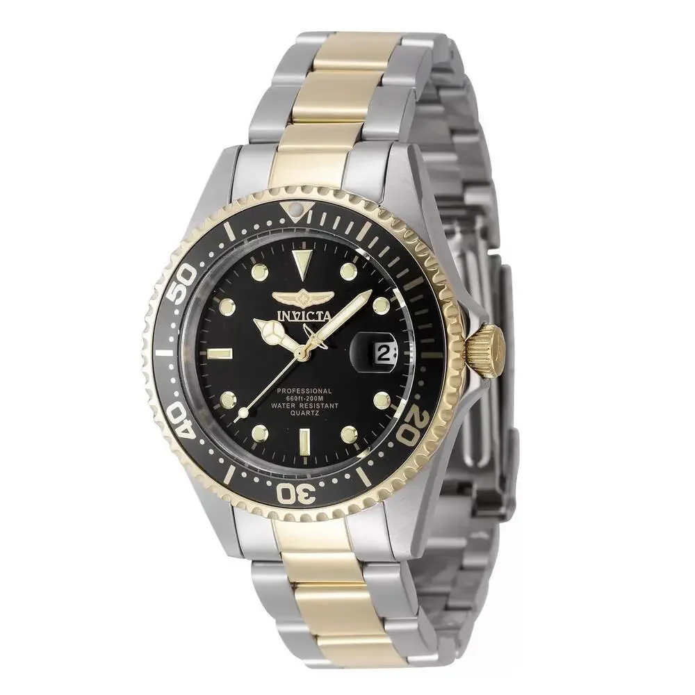 NWT Invicta  Quartz | 3-Hand | Black | Men's Watch